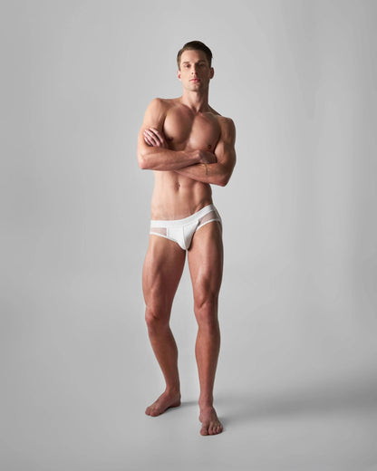 Edge Net Jock/Thong - Chalk - G-Shop AS
