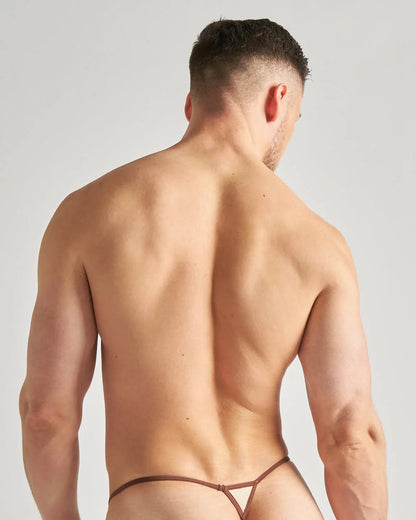 Flaunt Micro Thong - Latte