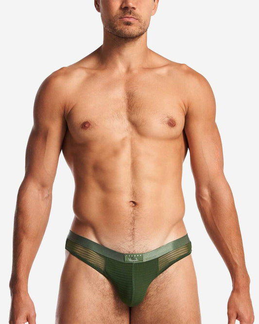 TEAMM8 Manuel Sheer Thong - Grønn - G-Shop AS