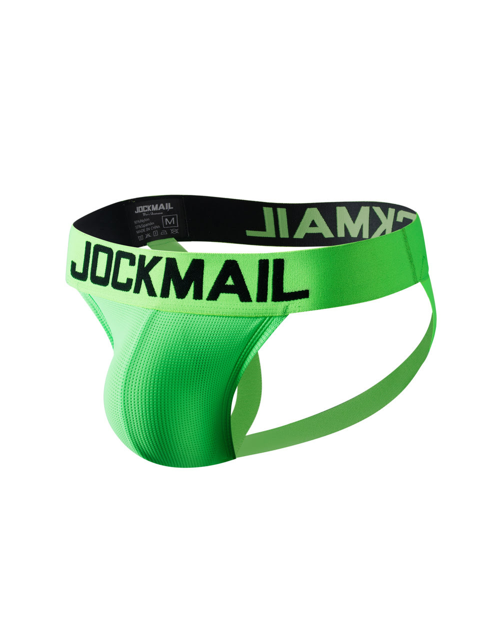 Jockmail Neon Jockstrap - Grønn - G-Shop AS