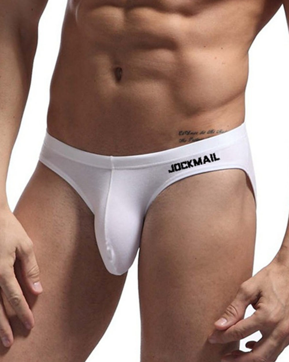 Jockmail Bulge Brief - Hvit - G-Shop AS
