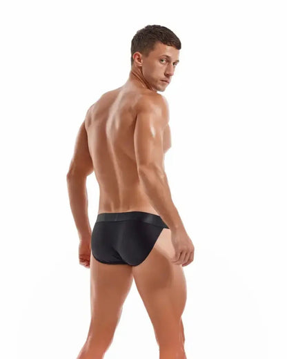 Jockmail Sports Brief Mesh - Svart - G-Shop AS