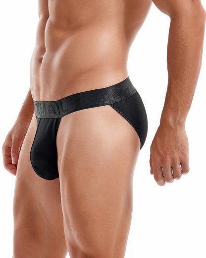 Jockmail Sports Brief Mesh - Svart - G-Shop AS