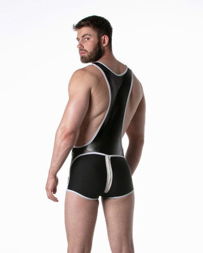 Leader Brut Singlet - Hvit - G-Shop AS