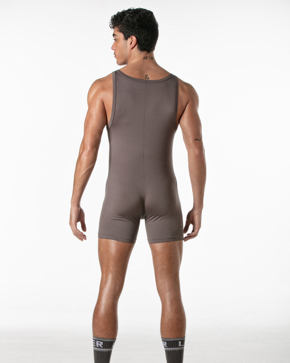 Leader Sports Singlet - Taupe - G-Shop AS