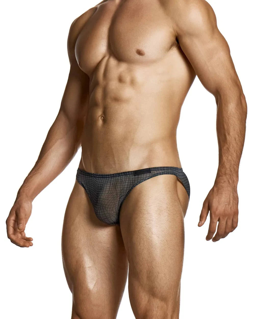 Abstract Net Low Cut Briefs - G-Shop AS
