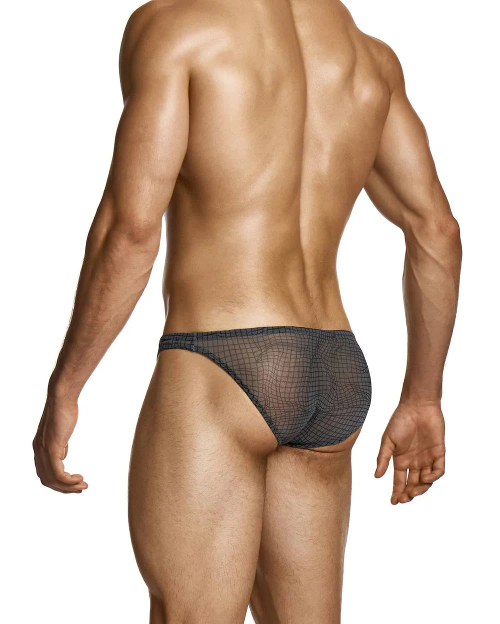 Abstract Net Low Cut Briefs - G-Shop AS