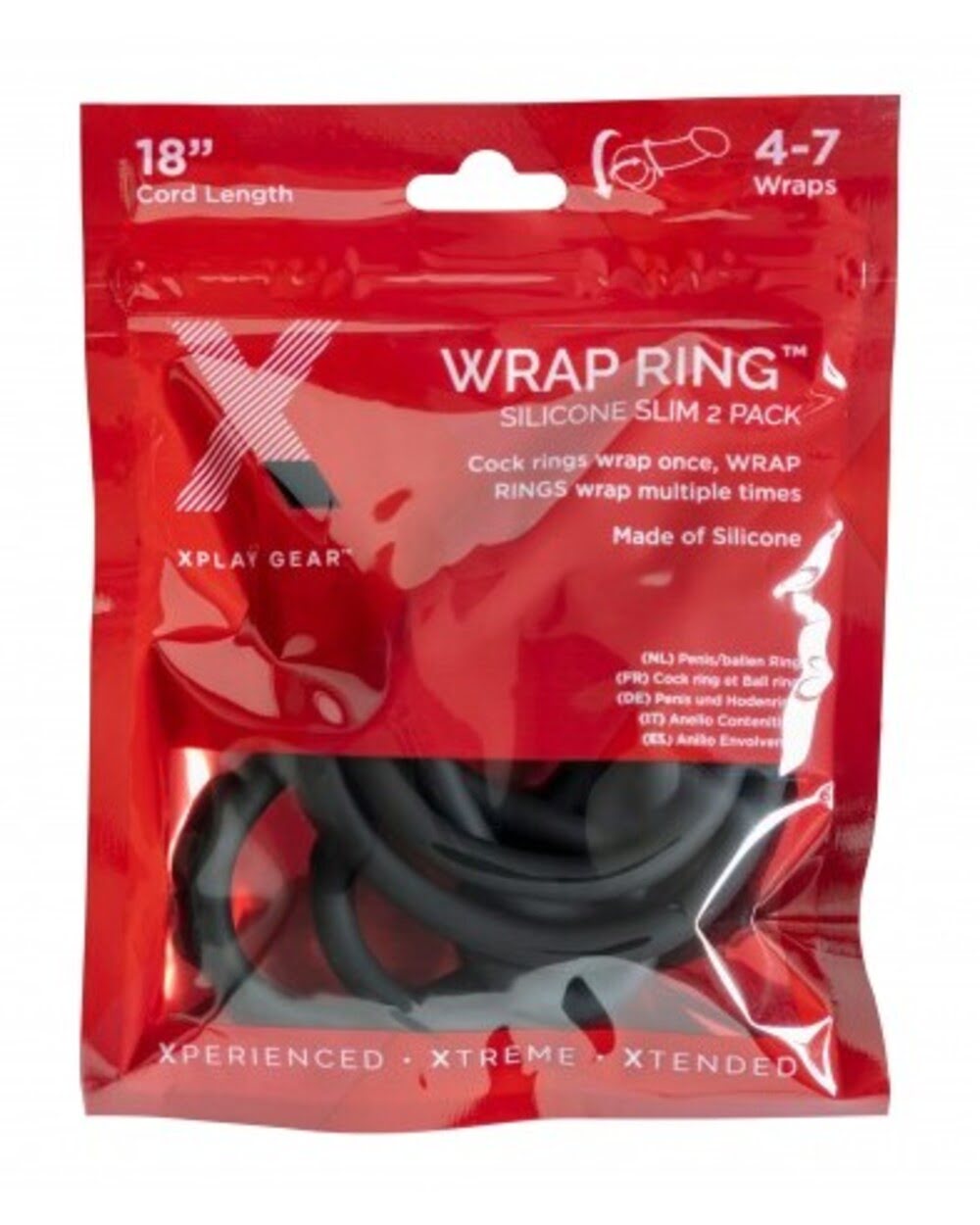 Silicone Slim Wrap Ring - G-Shop AS