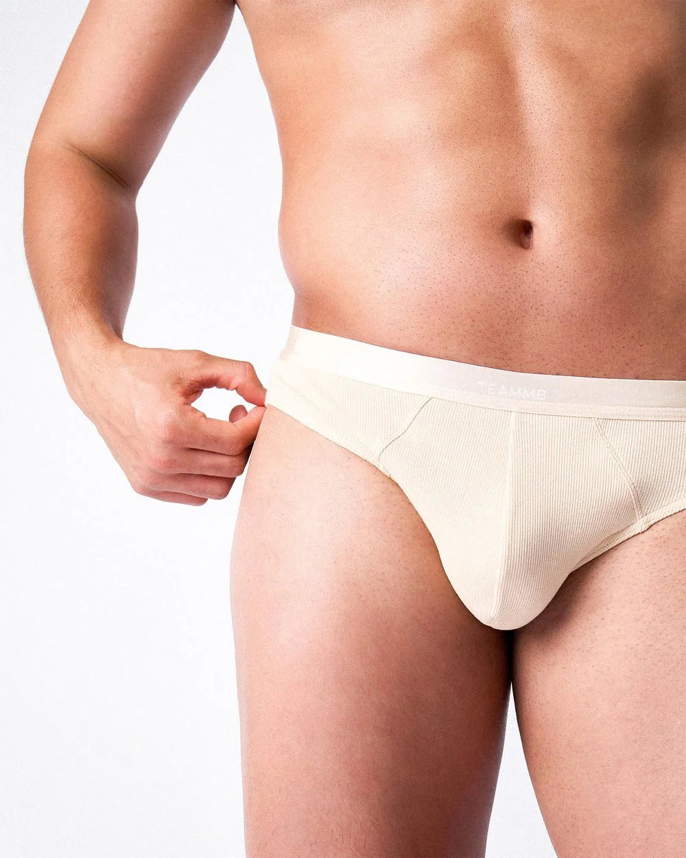 Team Cotton Brief - Ecru