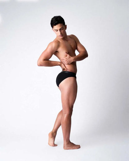Team Cotton Brief - Onyx