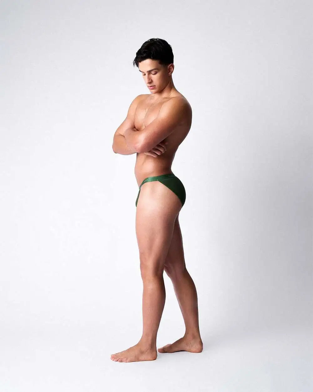 Team Cotton Micro Brief - Forest