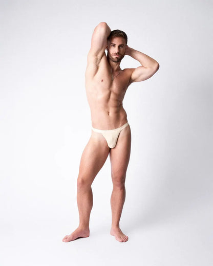 Team Cotton Micro Thong - Ecru