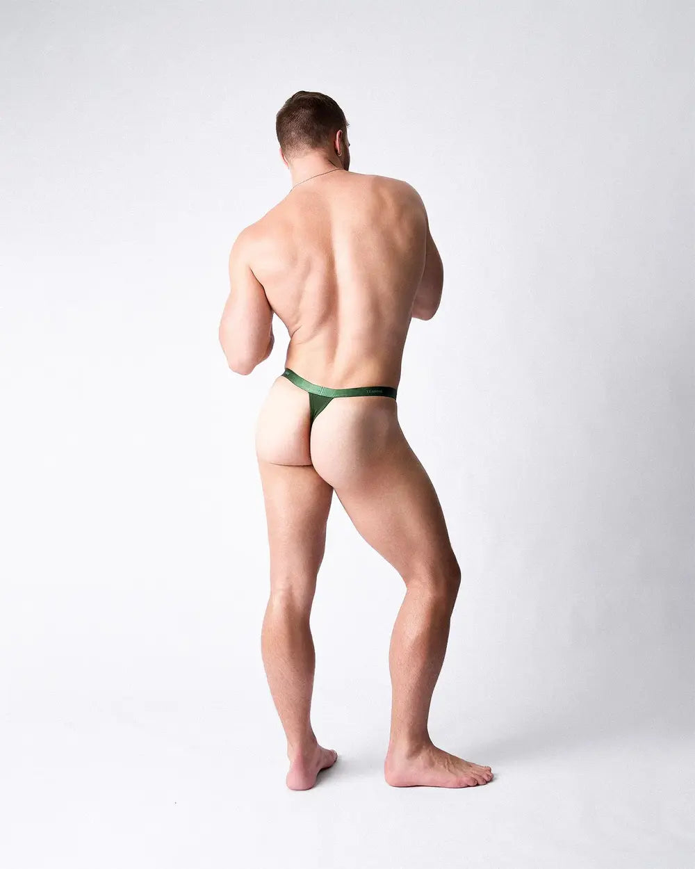 Team Cotton Micro Thong - Forest