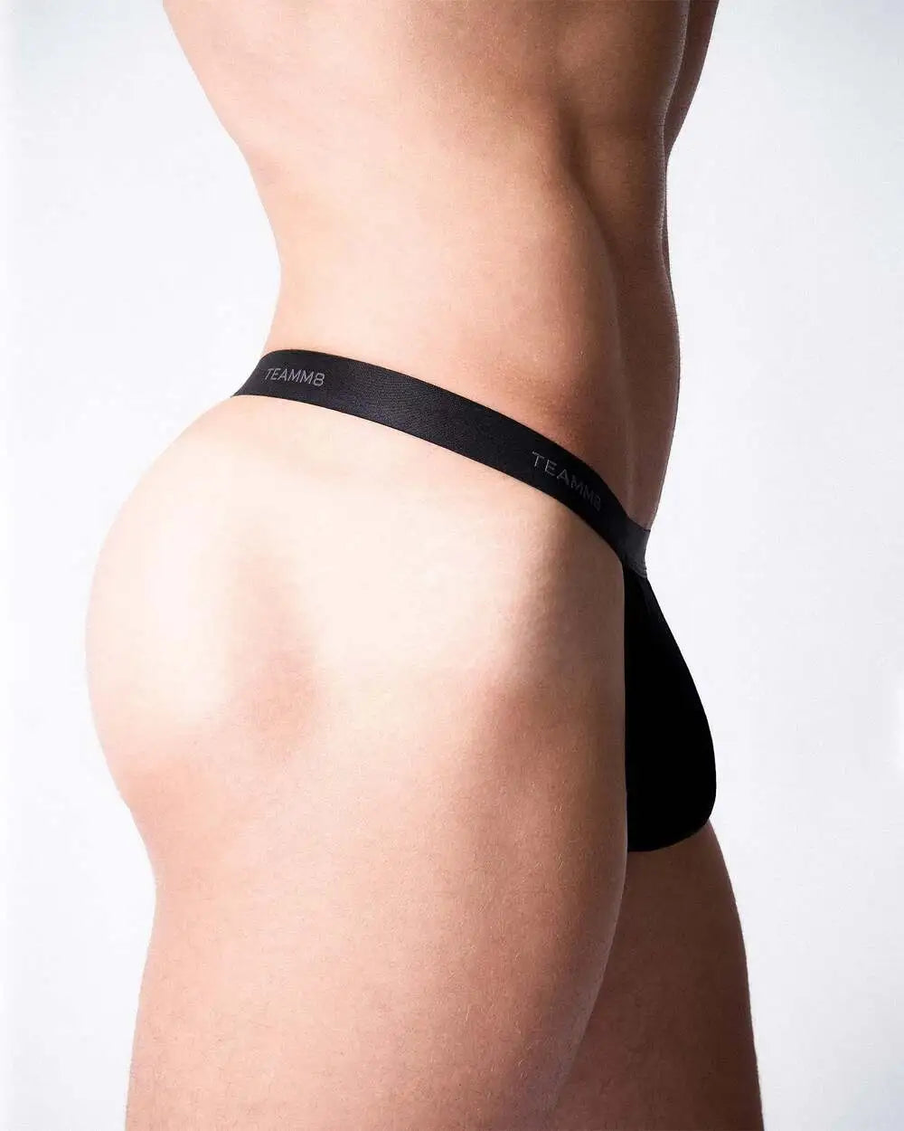 Team Cotton Micro Thong - Onyx