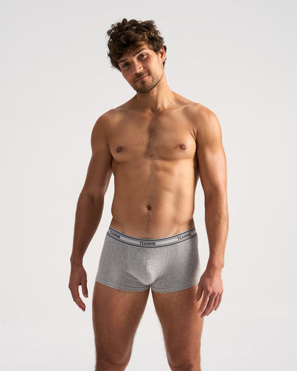 TEAMM8 Classic Cotton Trunk - Grey Marle - G-Shop AS