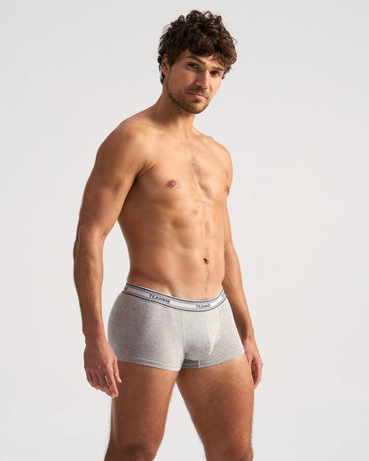 TEAMM8 Classic Cotton Trunk - Grey Marle - G-Shop AS