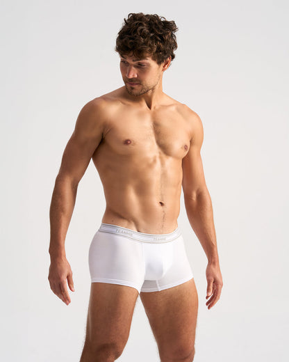 TEAMM8 Classic Cotton Trunk - Hvit - G-Shop AS