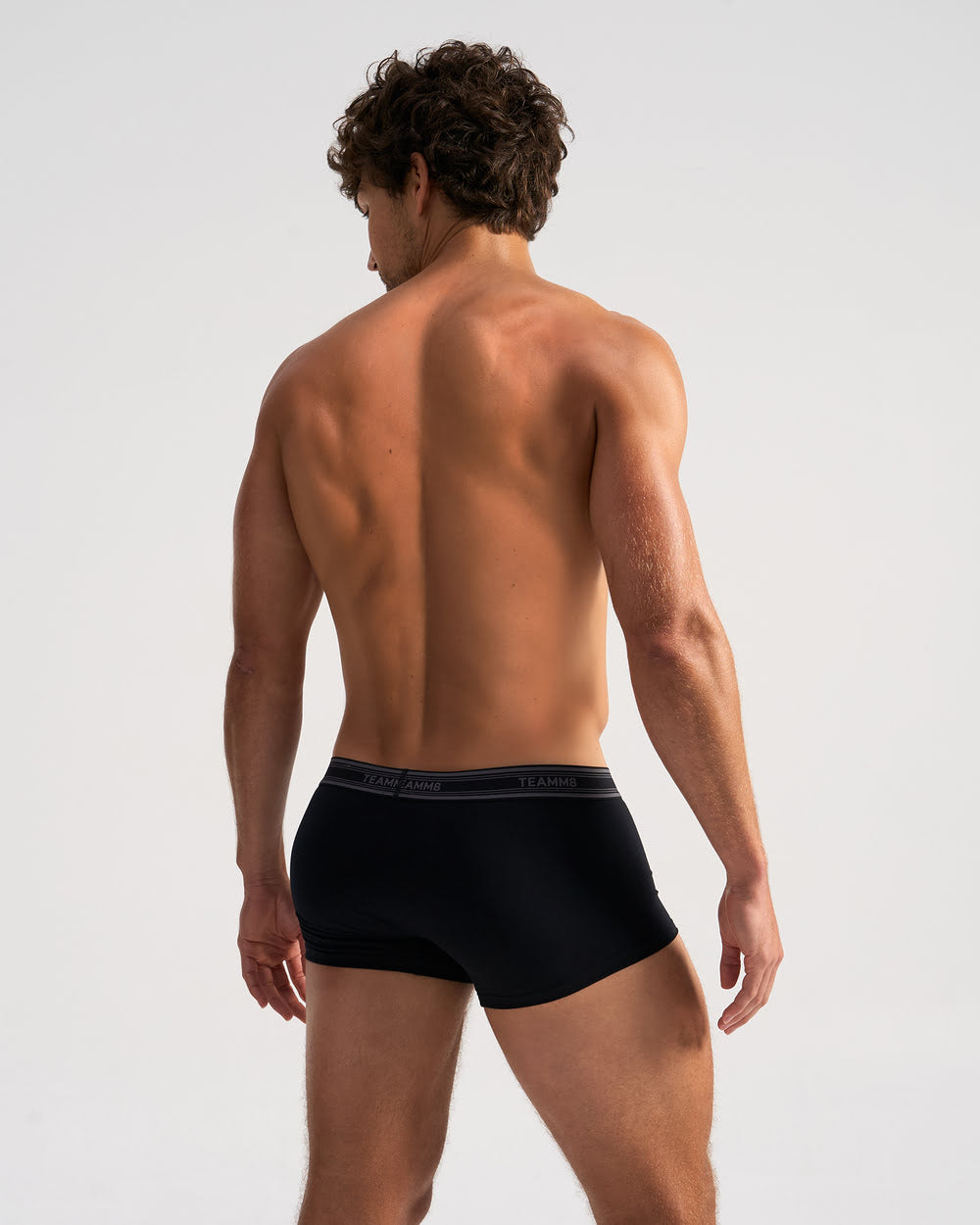 TEAMM8 Classic Cotton Trunk - Svart - G-Shop AS