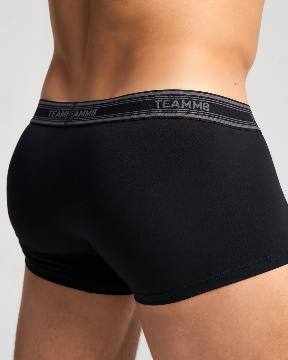 TEAMM8 Classic Cotton Trunk - Svart - G-Shop AS