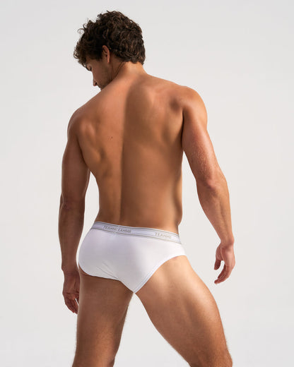 TEAMM8 Classic Cotton Brief - Hvit - G-Shop AS