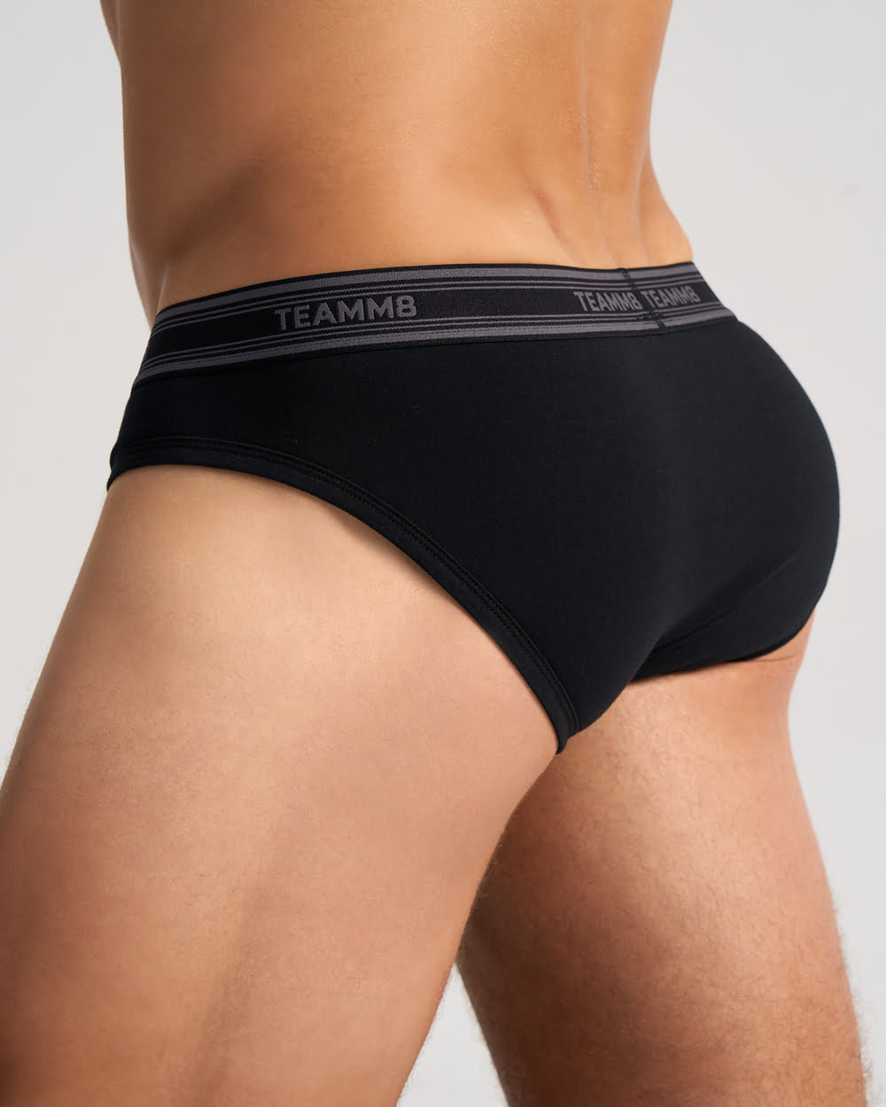 TEAMM8 Classic Cotton Brief - Svart - G-Shop AS