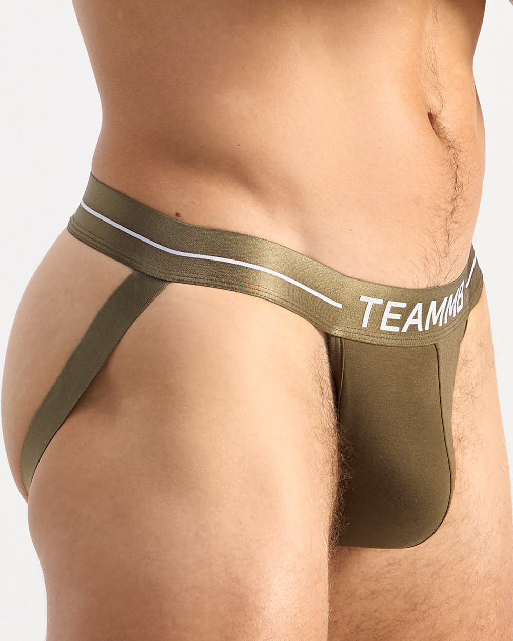 TEAMM8 Icon Jockstrap - Army - G-Shop AS