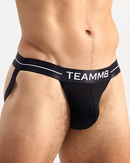 TEAMM8 Icon Jockstrap - Svart - G-Shop AS