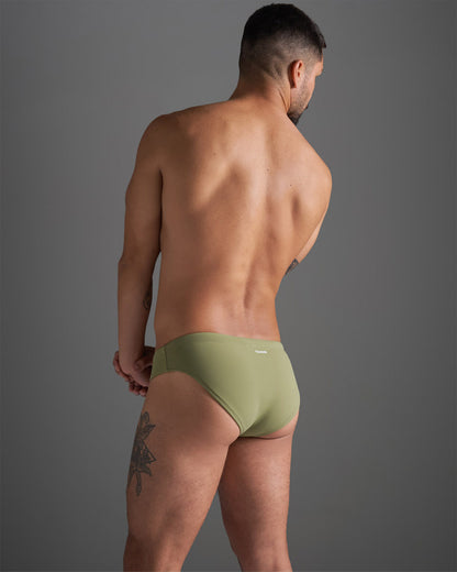 TEAMM8 Standard Swim Brief - Army - G-Shop AS