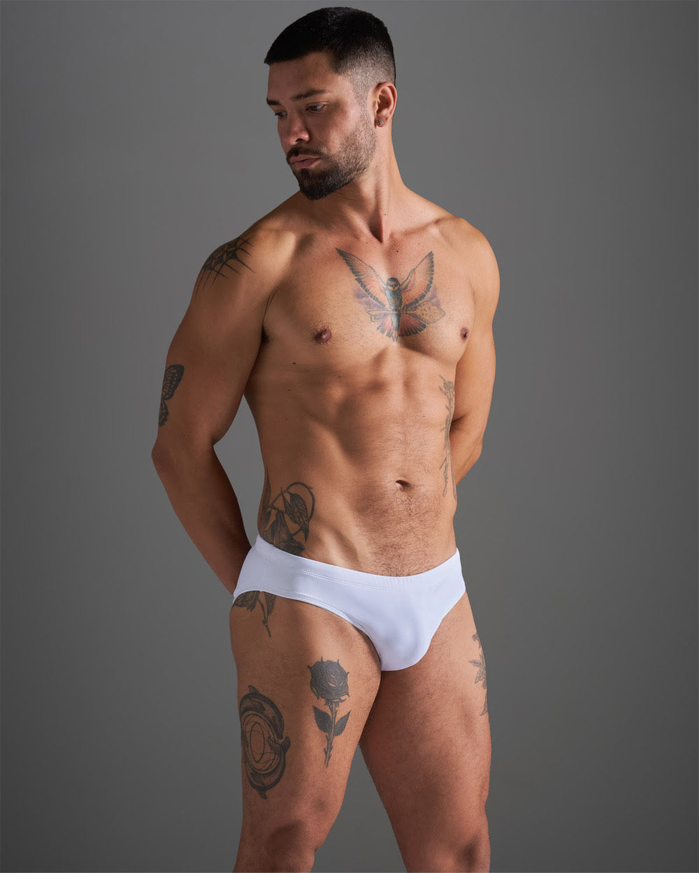 TEAMM8 Standard Swim Brief - Hvit - G-Shop AS