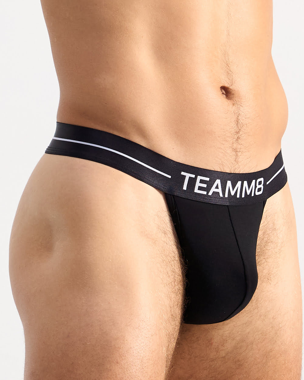 TEAMM8 Icon Thong - Svart - G-Shop AS
