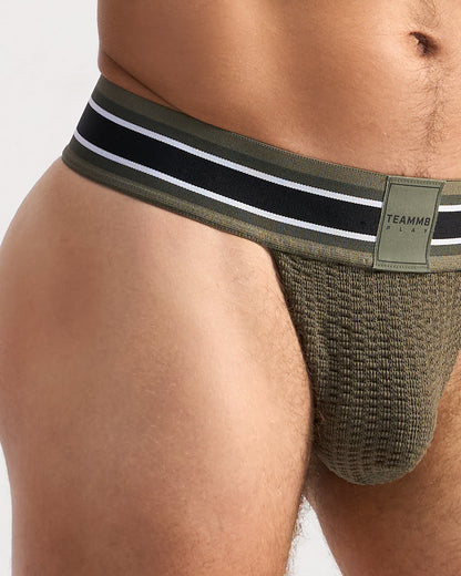 TEAMM8 Locker Room Thong - Khaki - G-Shop AS